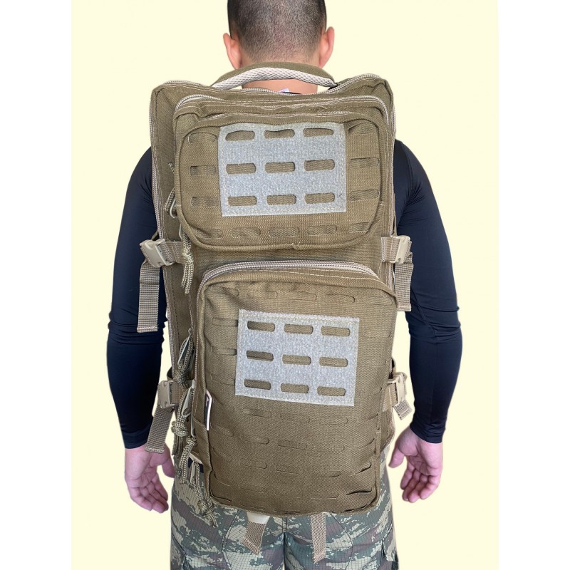 Haki Cordura Kumaş Taktikal Sırt Çantası